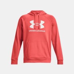 UNDER ARMOUR Felpa con cappuccio UA Rival Fleece Logo da uomo